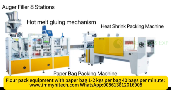 Flour Paper Bag Packing Machine for Flour Mills-Wuxi Hasen